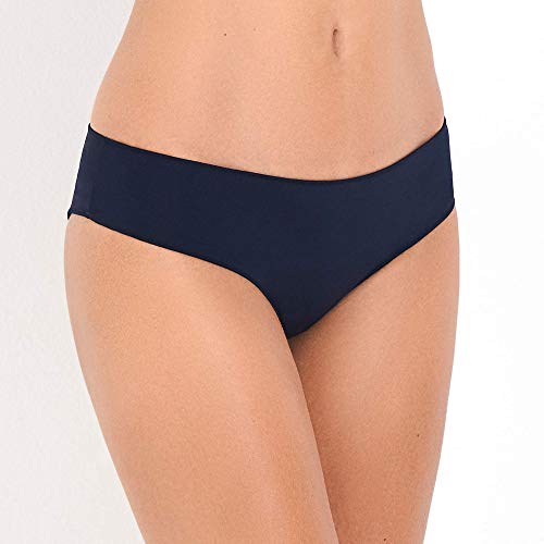 Kit 6 Calcinhas Tanga, Bonjour Lingerie, 2 Brancas, 2 Pretas, 2 Camurças, M