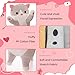 SHINUOER Cute Cat Plush Long Body Pillow – Soft Cartoon Stuffed Animal Doll, Kawaii Cat Plushie Valentines Day Gifts for Kids, Girls & Girlfriend (Gray, 19.7 Inch)