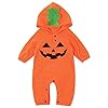 Le SSara Halloween Citrouille Jumpsuit Hooded Noël Barboteuse Tenues