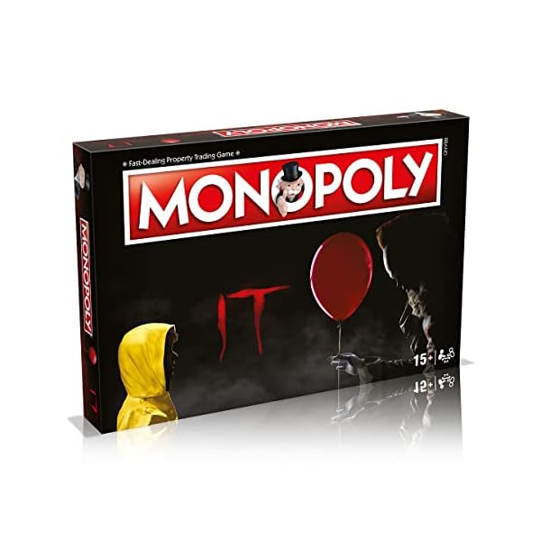 Monopoly WM00732-EN1-6 Stephen King's Board Game from Ages 17 and Up 41LafV769SL. SS600