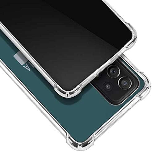 Skinit Clear Phone Case Compatible with Galaxy A52 5G - Officially Licensed NFL Philadelphia Eagles Green Performance Series Design
