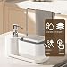 Imagen de Dispensador de Jabón Cocina 4 en 1 con Soporte para Esponja y Toalla
