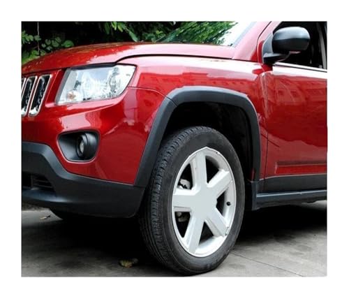 Guardabarros para Jeep Compass 2011-2016 moldura de paso de rueda de coche 4