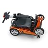 EV RIDER Transport AF 4W - Lightweight Automatic Folding Mobility Scooter - Jupiter Gold