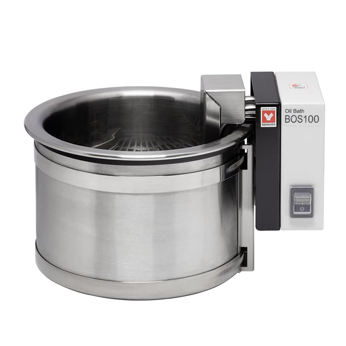 Yamato BOS-100 BOS Series Laboratory Oil Bath, Stainless Bath, 1L 115V