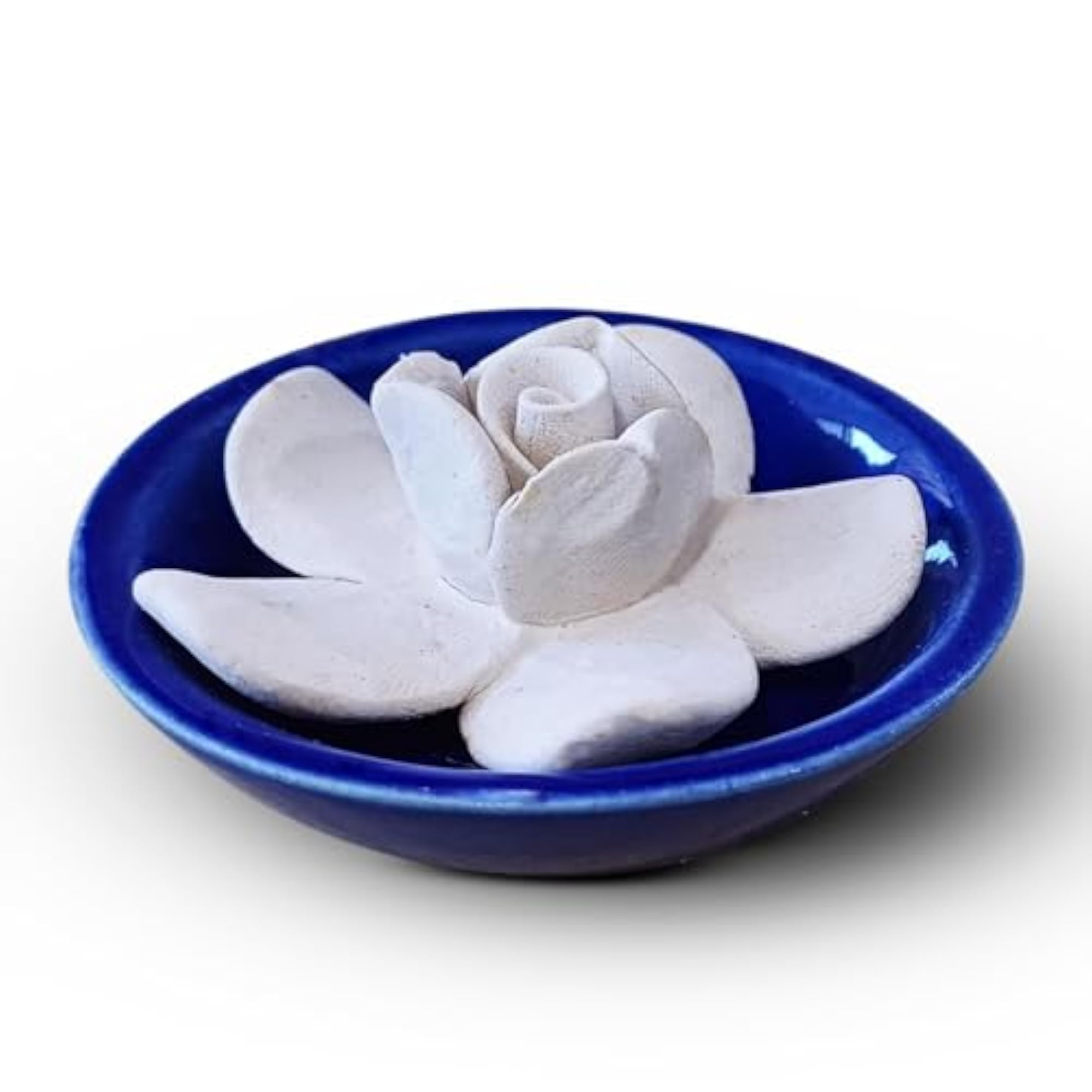 Vetiver Essential Oil for Diffuser, 10 ml with Flower Diffuser