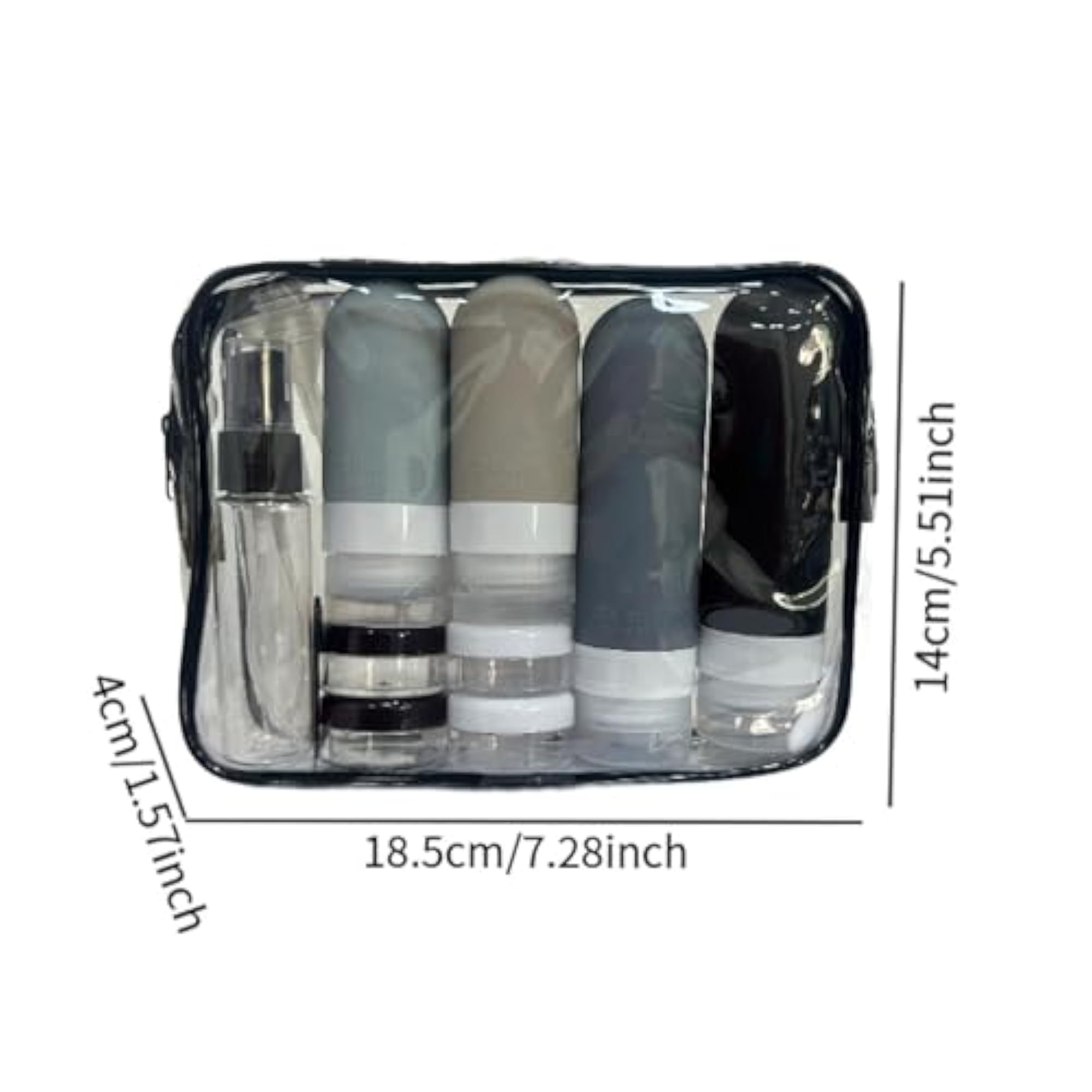 Travel Bottles Multipurpose Containers Set, 16 Pcs