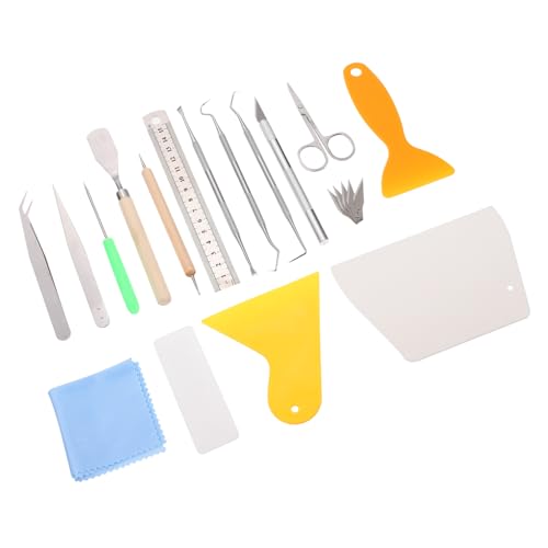 ARTIBETTER Vinyl Weeding Tool Set 21pc Precision Weeding Tools Cutting Carving Kit