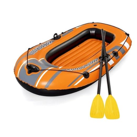 Oise Art Store Trade Shop – Juego De Caña Kondor 1000 Con Remi Inflable 155 X 93 Cm Para 1 Persona 61078