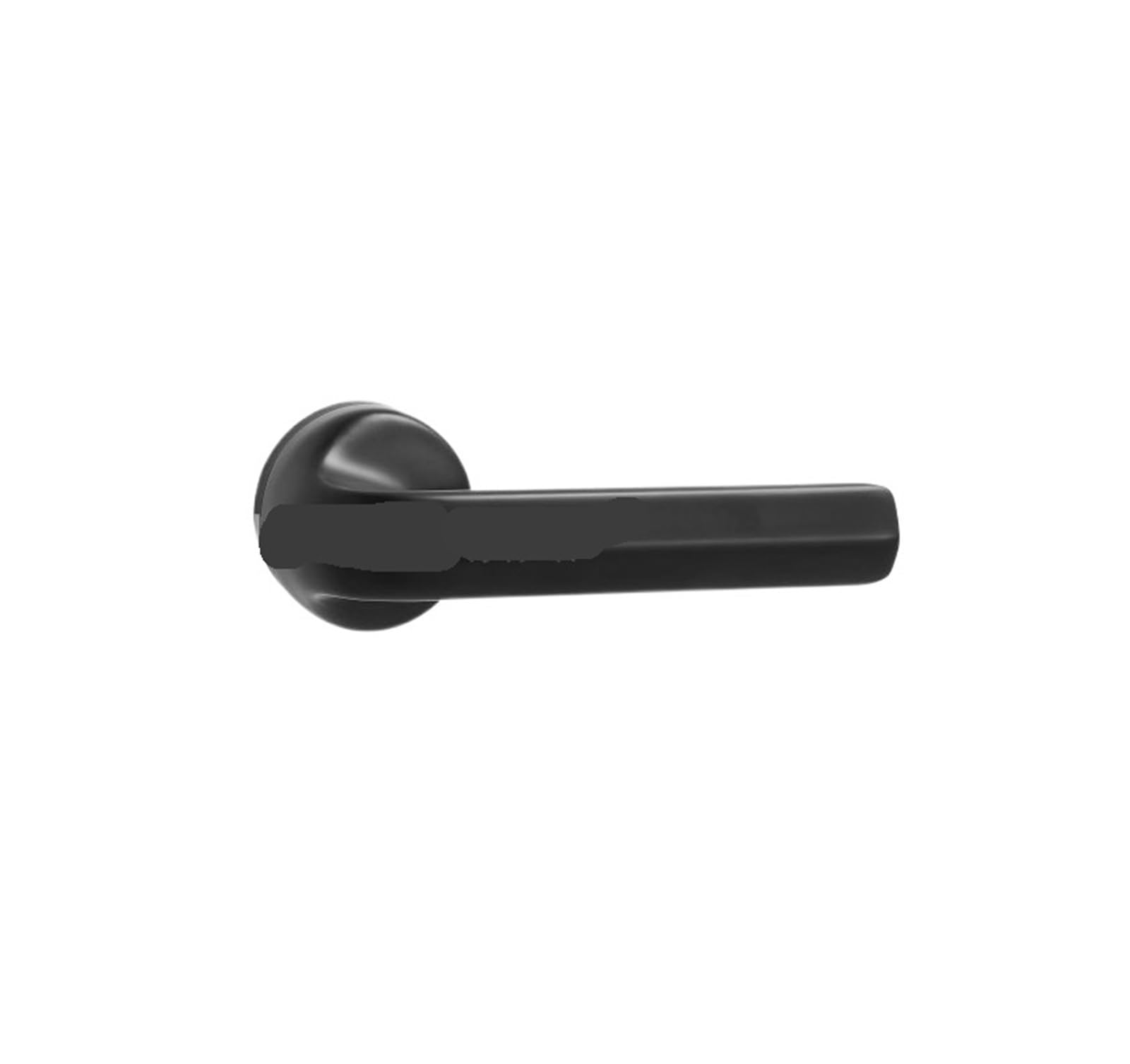 Household zinc Alloy Magnetic Anti-Theft Mechanical Door Lock Indoor Silent Split Bedroom Wooden Handle Black(HEI 7255 Magnetic Round Head)