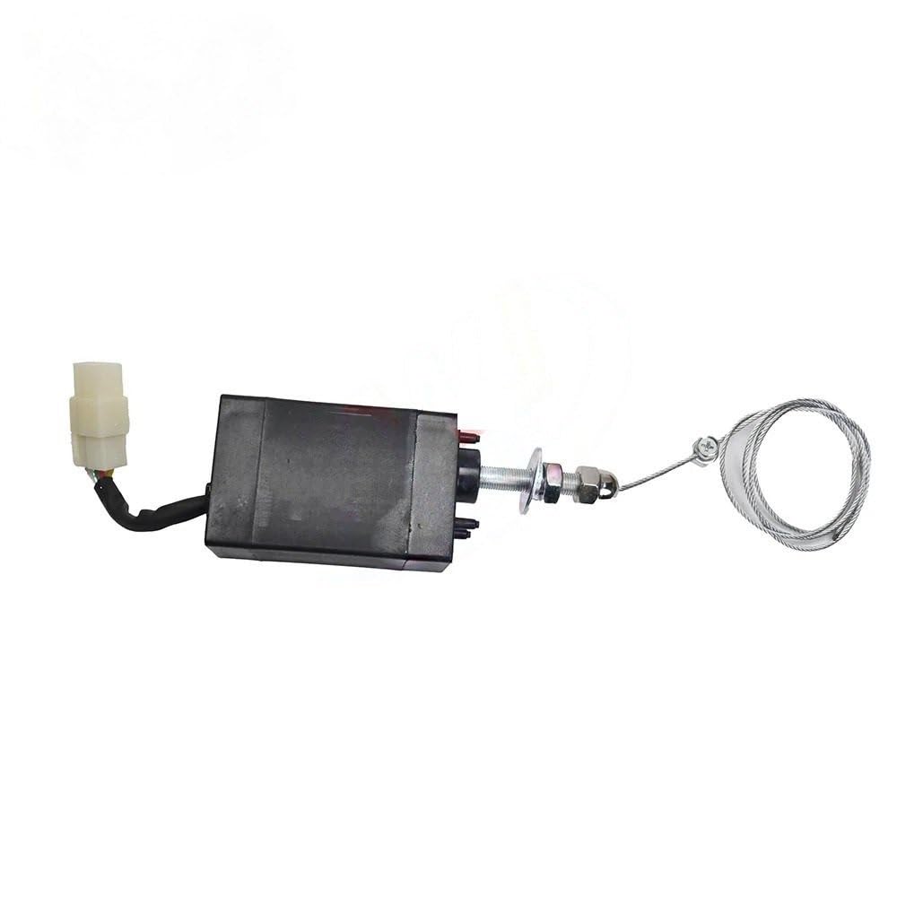 Paliwo Elektrozawór Zatrzymujący Elektromagnetyczny Odcinający Dopływ Paliwa Do Silnika 12 V 24 V Zestaw Elektrozawór odcinający paliwo(XHQ-PT Normal close,12V)