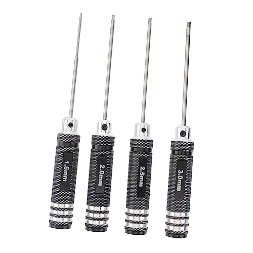 SEWOART Hexagonal Screwdriver Set 4pc Key Tools Comfort Grip Simple Design Model Use