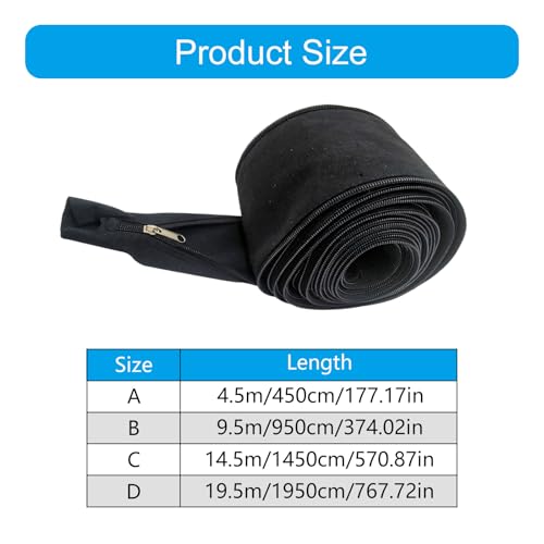 Protecciones de tela para cortador y soldador que evitan roturas de cables 4