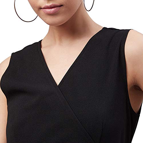 Image of Carlton London Women's Polyester A-Line Knee-Length Casual Dress
