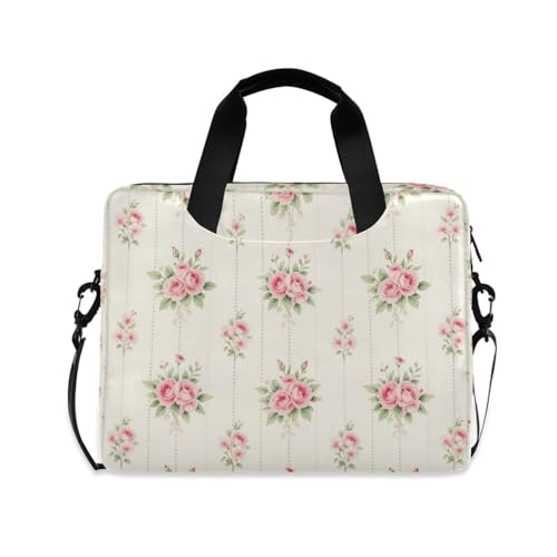 Maletín beige para laptop de 15.6 pulgadas miniatura 1
