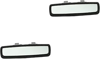 2 Peças Acessórios De Espelho Retrovisor Para Interior Do Carro Espelho Retrovisor Strass Acessórios De Carro Espelho Retrovisor De Carro Grande Angular Acessórios De Carro