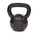 Amazon Basics Cast Iron Kettlebell, 50 Pounds, Black