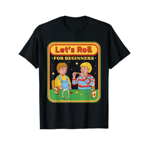 Let's Roll Fake Vintage Kinderspiel Tee T-Shirt