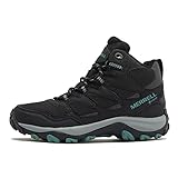 Merrell Women's West Rim Sport Gore-TEX Mid Walking Shoes, Black, UK6