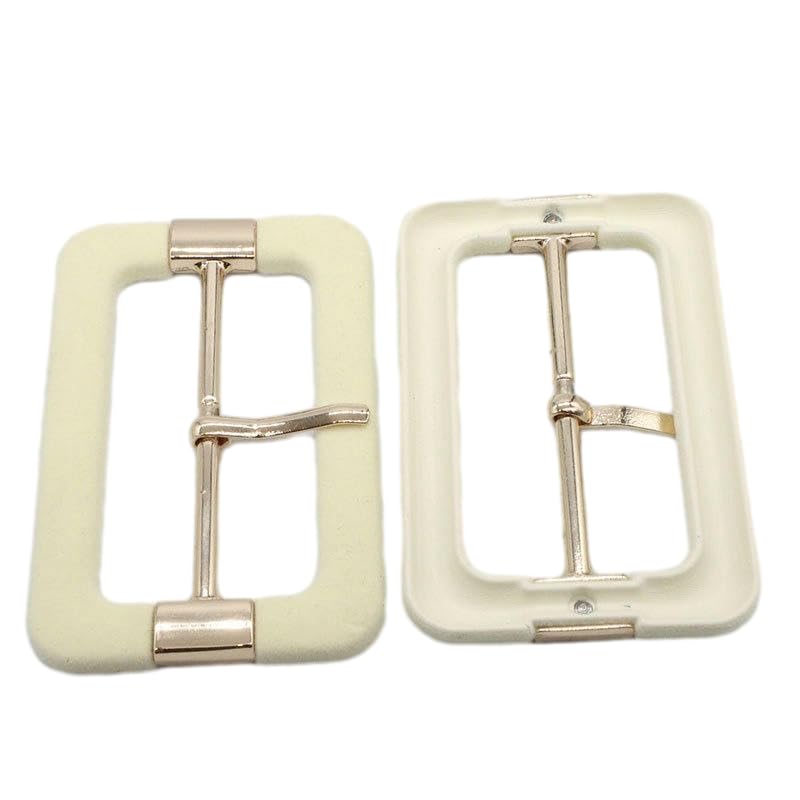 Kit de hebillas de cinturón cubiertas de tela 12 Uds. 30/40/50MM hebillas deslizantes aterciopeladas interiores cierre de repuesto para pantalones correa de vestido costura y manualidades DIY