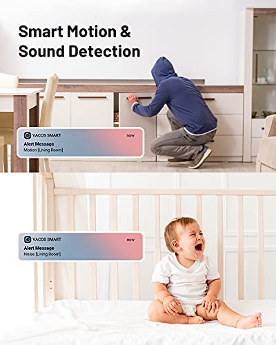 Home Security Indoor - Pet Dog Camera with Phone App 1080P HD Baby Monitor Camera with Two Way Audio / Motion Detection… - Image 8