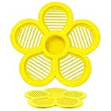 Mangeoires à Papillons pour Extérieur Forme de Fleur Flottante pour