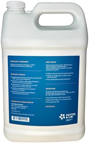 Paws & Flax Cold-Pressed Flaxseed Oil, 4L — view 4