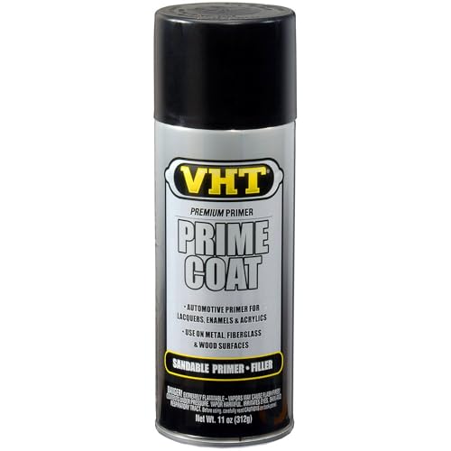 VHT SP305 Prime Coat Black Sandable Primer Filler Can - 11 oz.