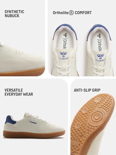 Image of hummel Classic Elite Casual Sneaker for Men Lightweight Breathable with Enhanced Comfort Cushioned Insole and Slip-Resistant Work and Play Casual Shoes