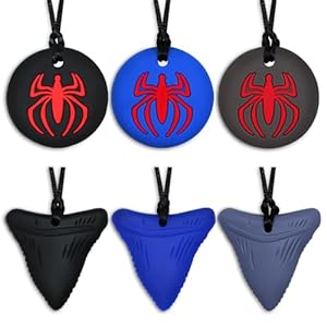 Chew Necklaces for Sensory Kids Boy...