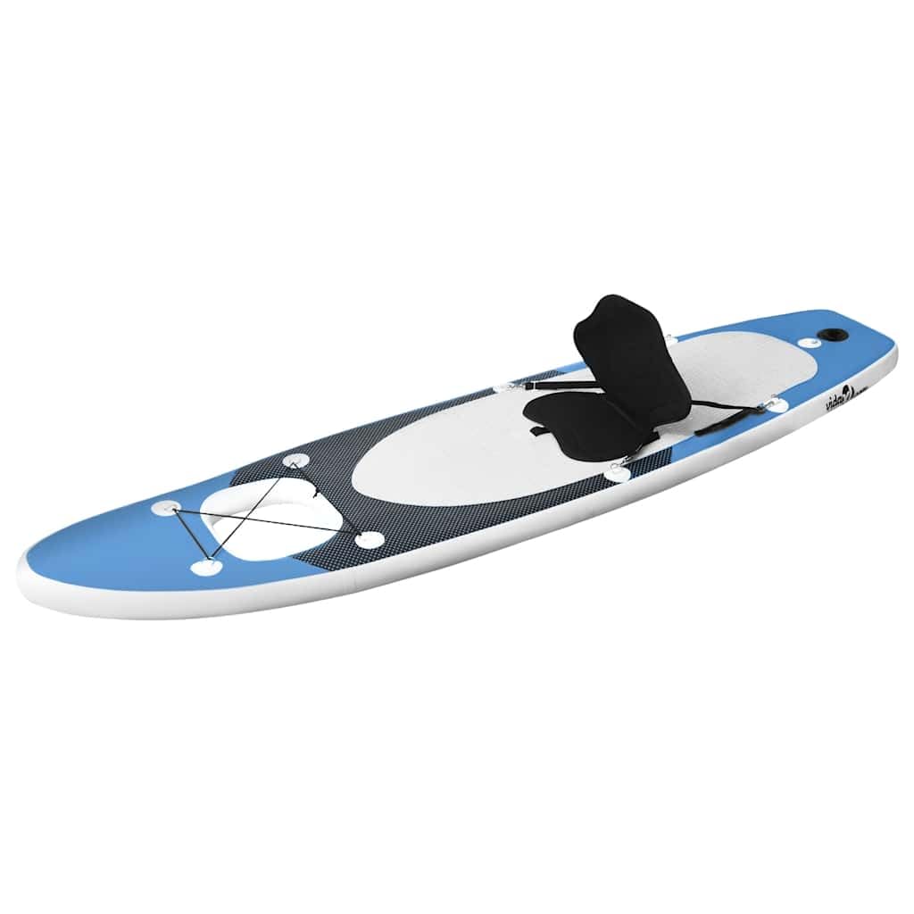 Set de Tabla de Paddle Surf Hinchable Azul Marino 330x76x10 cm Azul,93385