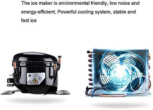 MHGD Vollautomatische Eismaschine, Studentenwohnheim, gewerblicher Haushalt, kleine Milchtee-Shop-Desktop-Eismaschine – Bild 3