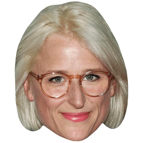 Mamie Gummer (Glasses) Mascaras de Personajes Famosos, Caras de Carton