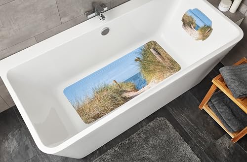 Kleine Wolke Borkum Wanneneinlage Multicolor 36x 92 cm