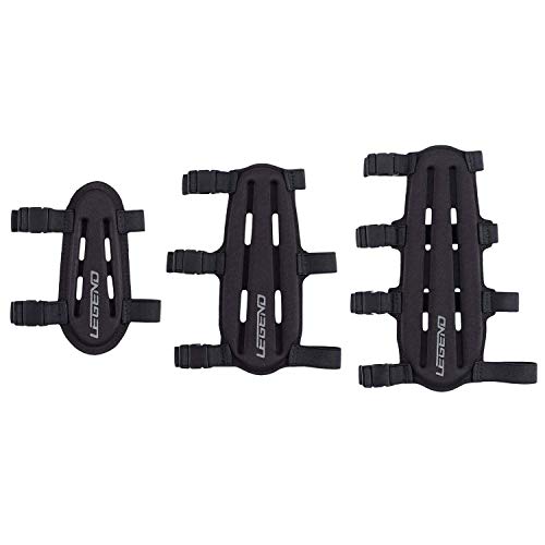 Legend Armguard Xt Archery Arm Guards - Forearm Guard With Full Coverage & Protection - Vented Design Made Of Thermoshaped Eva Foam - High-Density Adjustable Elastic Straps With Quick-Release Buckles #TOP6