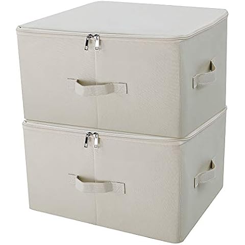 iwill createpro Jumbo Foldable Linen Storage Containers Cover