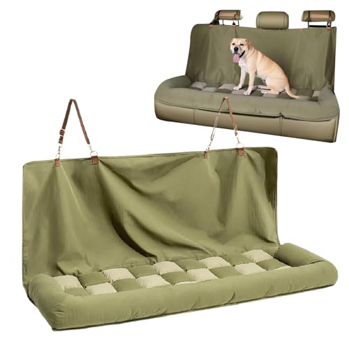 Siège de voiture pour chien et housse arrière imperméable pour berline et pick-up
