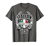 italiano ice - hockey d'italia maglietta