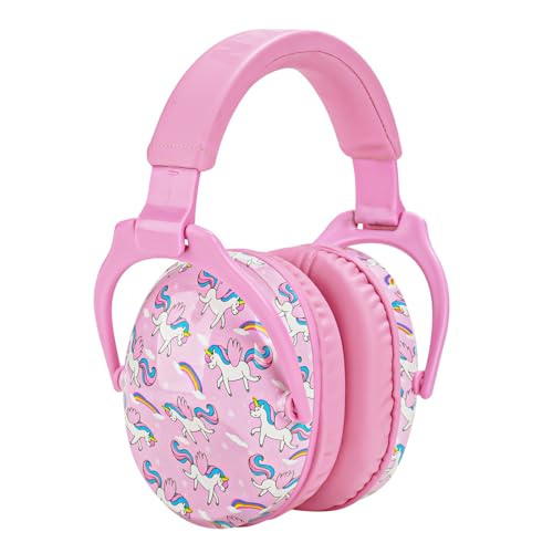 Image of ZOHAN EM030 Kids Ear Protection, Noise Cancelling Headphones Ear Muffs for Autism Sensory, Safety Noise Reduction Hearing Protection for Monster Truck /Concerts /Fireworks /Air Shows