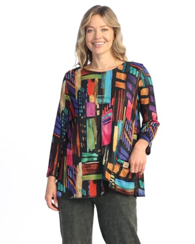Jess & Jane Women's Brushed Knit Patch Pocket...