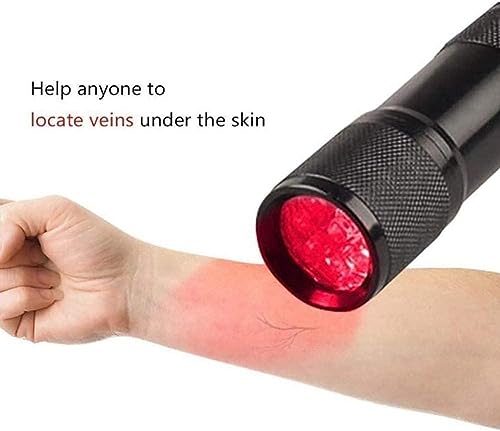 Viewer de veine portable face aux accès difficiles lampe LED rouge - 5
