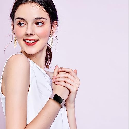 Image of 3 Pack Sport Bands Compatible with Fitbit Charge 6 Bands /Fitbit Charge 5 Bands Women Men, Classic Soft Replacement Straps Wristbands for Fitbit Charge 6 /5 Advanced Fitness & Health Tracker
