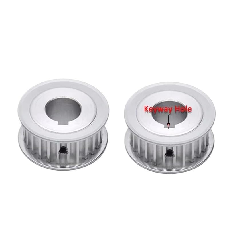 Poulie de distribution HTD3M en aluminium robuste pour courroie de transmission 15mm