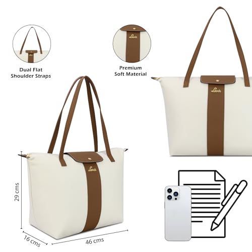 Image of Lavie Women's Vincy Tote Bag | Tote Bag for Work | Ladies Purse | Stylish Shoulder Bag | Gift for Women