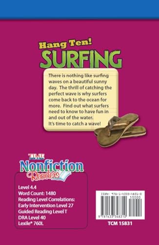 Hang Ten! Surfing (TIME FOR KIDS(r) Nonfiction Readers) - Image 2