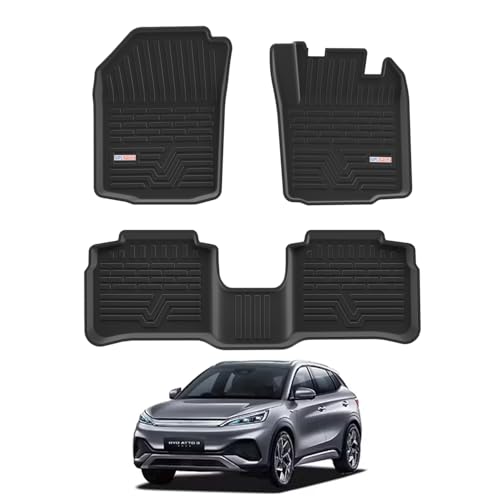 Image of 3D TPE Car Floor Mat for Atto3 (2022 Onwards) Custom Fit, Heavy Duty & Anti-Slip Floor Mat | Easy to Clean, All Weather Resistant, Waterproof & Dustproof Car Foot Mat