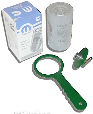 Miniatura 5 de Llave de filtro de aceite y enchufe para Dodge Ram 05083285AA MO285 Turbo Diesel 5.9L 6.7L Cummins