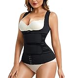 RACELO Waist Trainer Vest for Women Tummy Control Shapewear Waist Cincher Slim Body Shaper Girdle Un