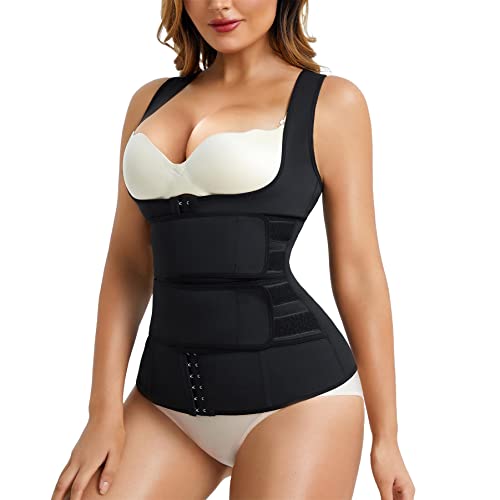 Racelo Waist Trainer Vest For Women Tummy Control Shapewear Waist Cincher Slim Body Shaper Girdle Underbust Corset #TOP19
