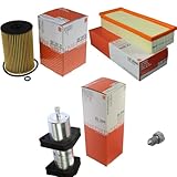 Kit d'inspection Kit de filtres avec filtre à huile OX 787D, filtre à air LX 2046, filtre à carburant KL 596, vis de fermeture